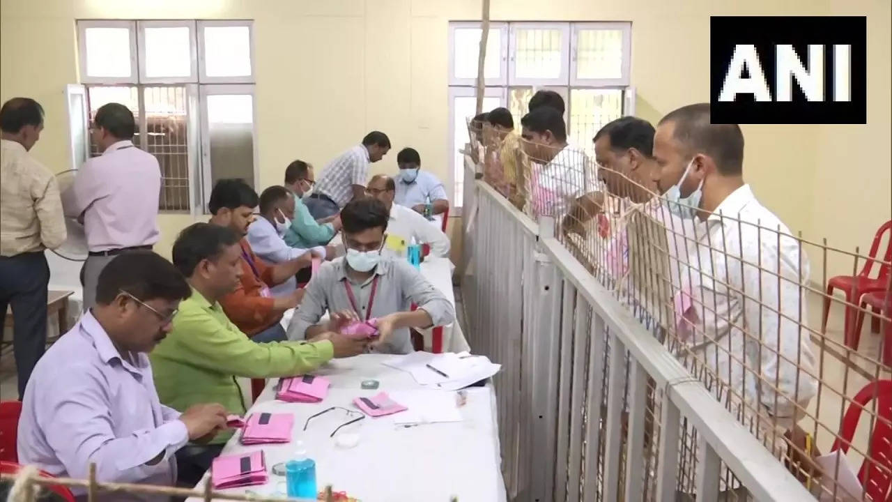 ​Counting of vote for UP MLC Election