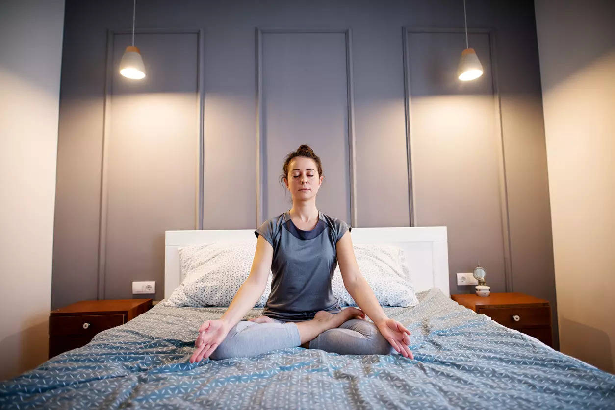 Bedtime yoga poses to improve sleep and health