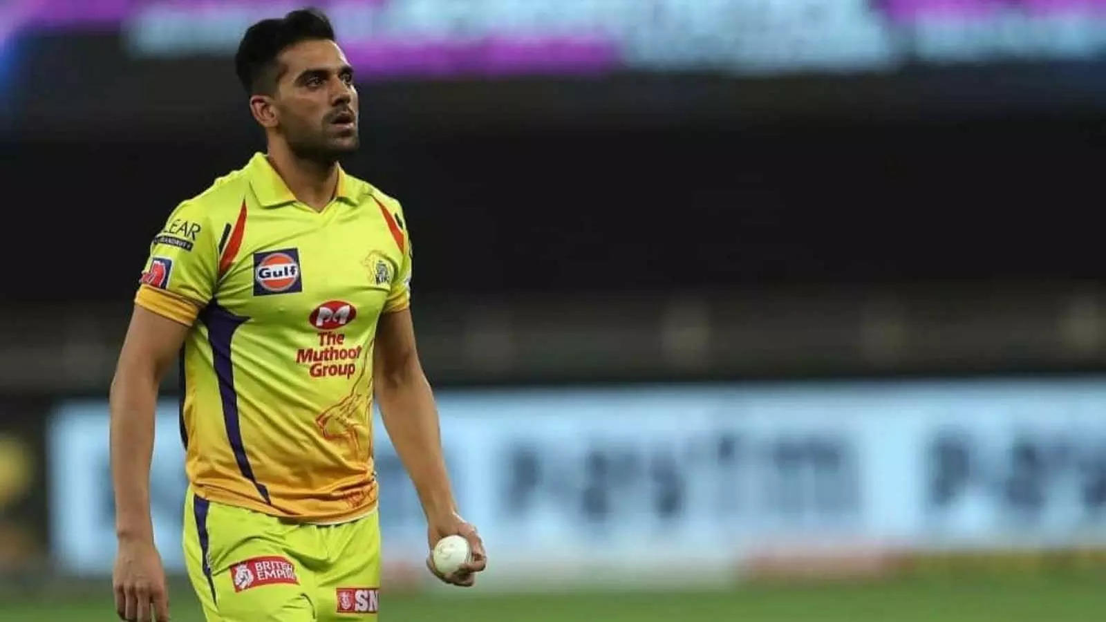 Deepak Chahar to be sidelined for 4 months