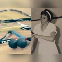 Margaret Armstrong worlds oldest female squash player