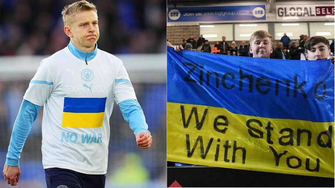 Manchester City had to stop Zinchenko from going to war