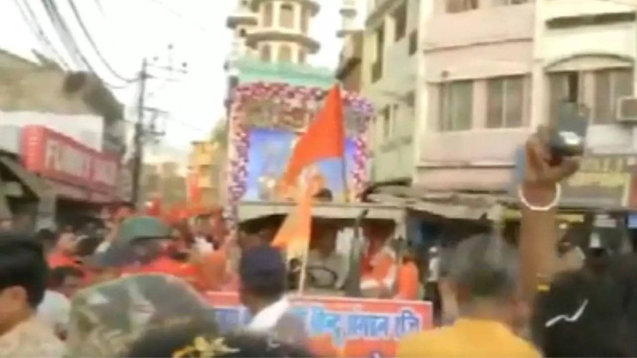 Hanuman 'Shobha Yatra' in Bhopal
