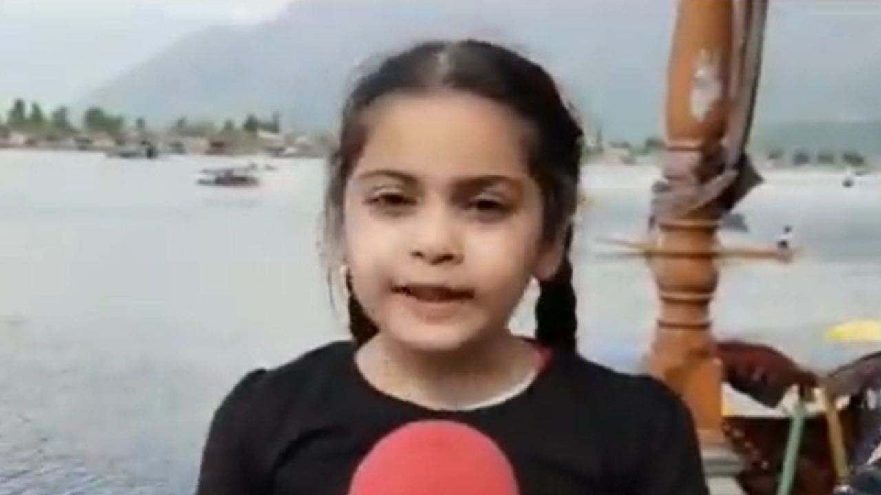Little girl's review of Kashmir visit