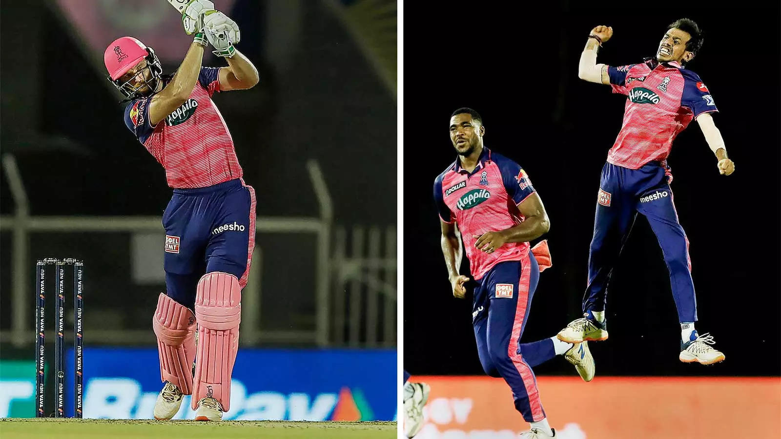Jos Buttler and Yuzvendra Chahal played pivotal roles in RR's win over KKR