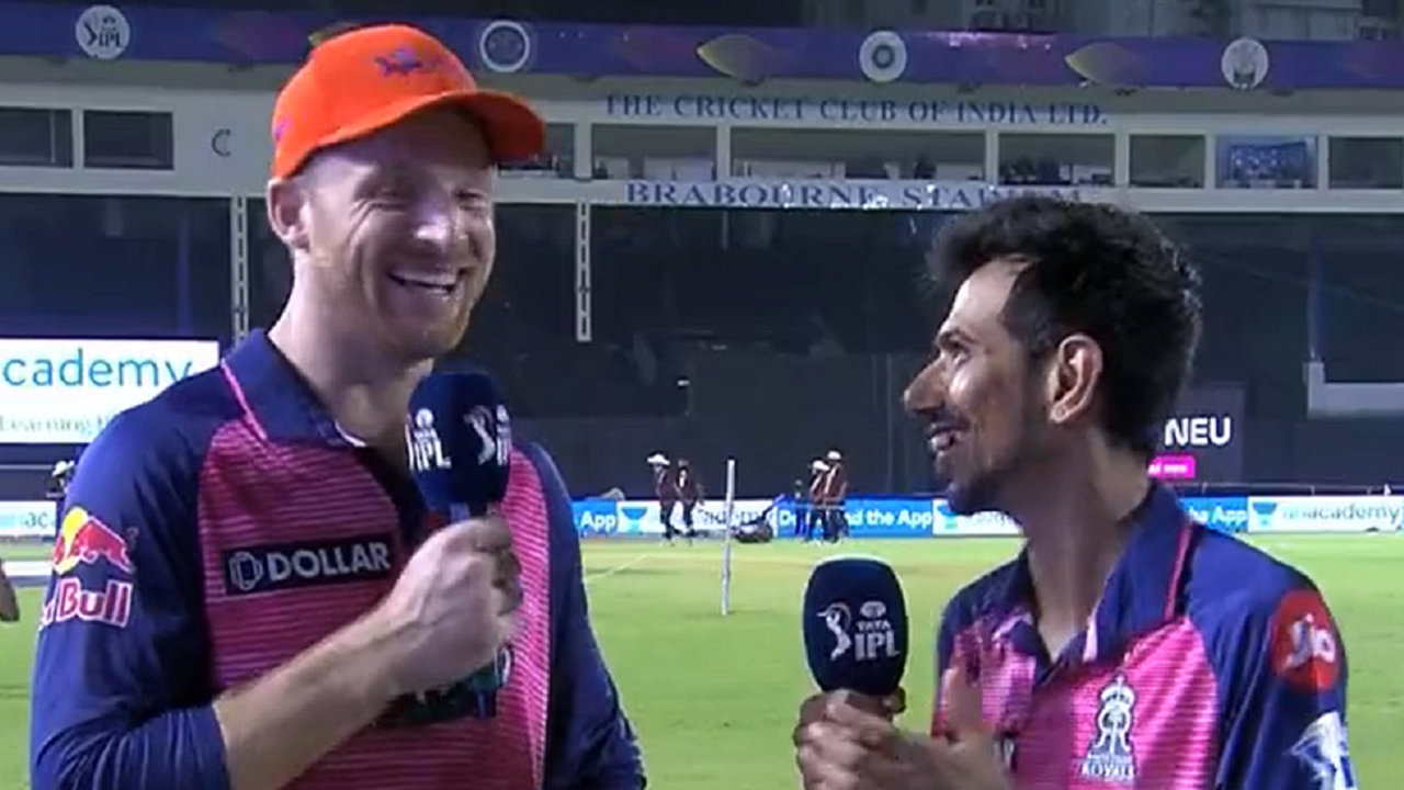Chahal with Buttler