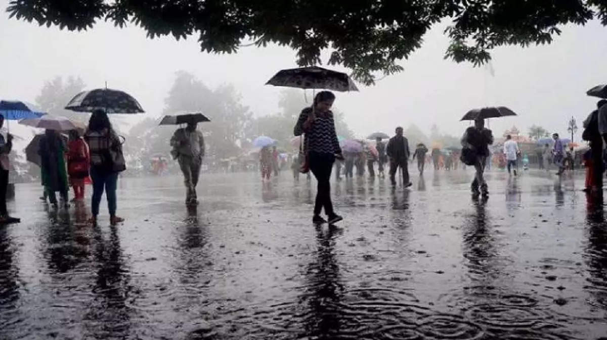 Delhi rain