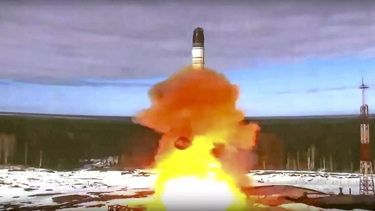 Russia's Test Launch Of Sarmat ICBM Is 'routine' Missile Launch And Not ...