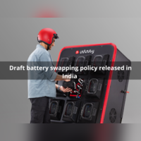 Draft battery swapping policy released by NITI Aayog