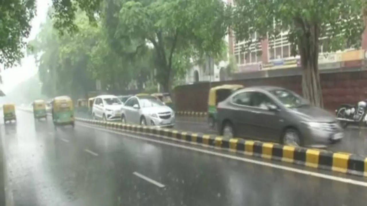 Rainfall in Delhi