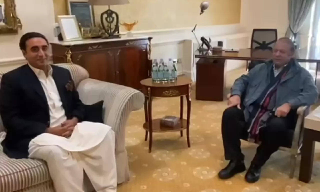 Bilawal meets Nawaz Sharif in London