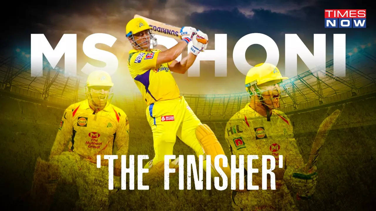 MS Dhoni scored 16 runs off 4 balls to win the match for CSK