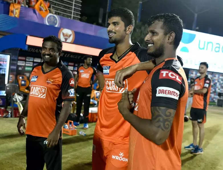 Thangarasu Natarajan's bowling heroics​ helped Sunrisers Hyderabad​ (SRH) register a comfortable win over Royal Challengers Bangalore (RCB)​ on Saturday.