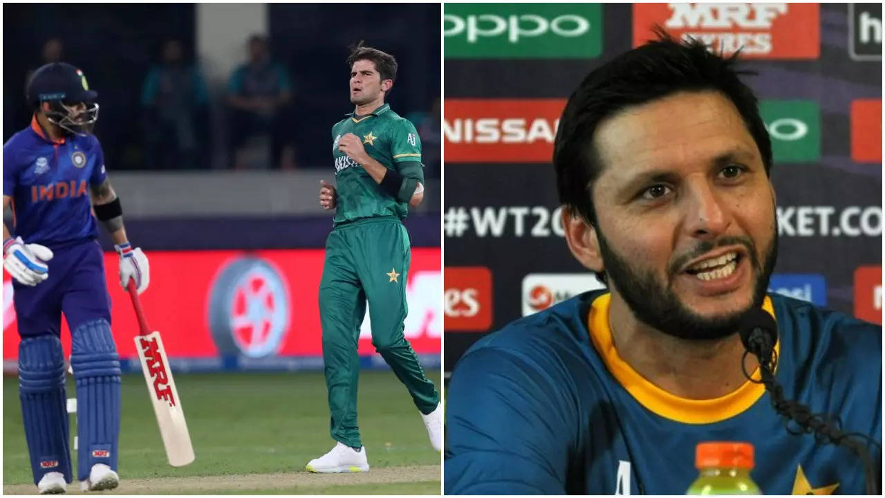 Shaheen Shah Afridi has recalled his memorable interaction with Shahid Afridi before Pakistan squared off against India at the 2021 World Cup.