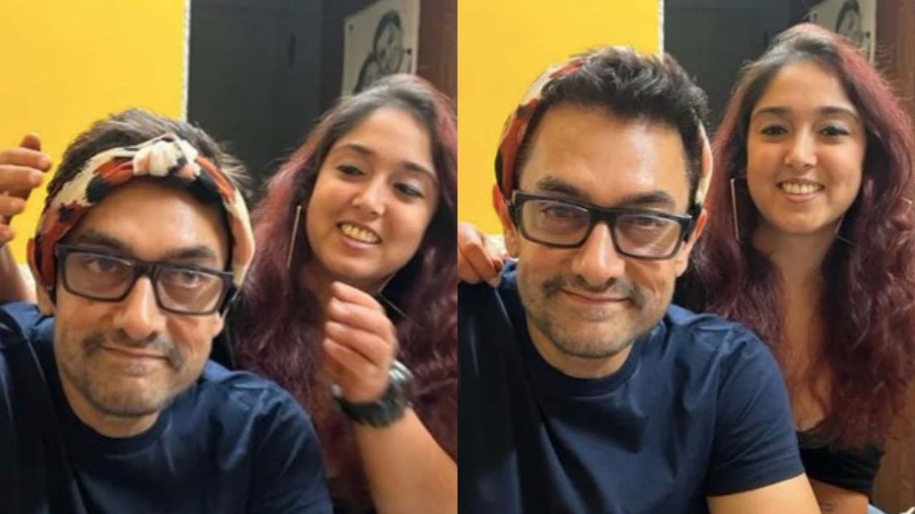 Aamir Khan and daughter Ira Khan
