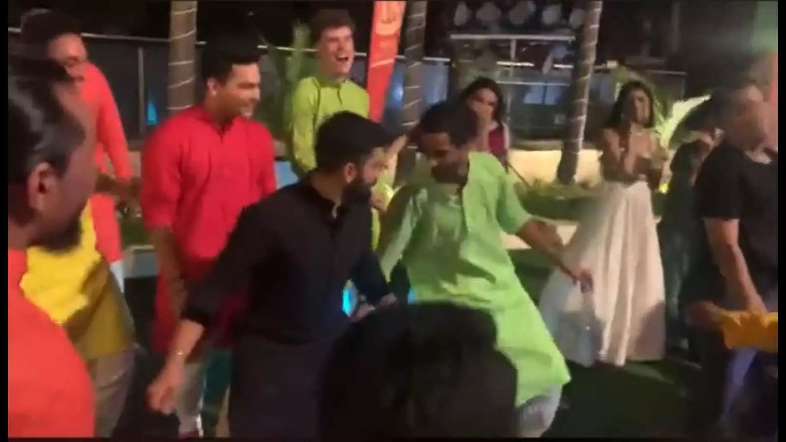 Virat Kohli was dancing to Oo Antawa song at Glenn Maxwell's wedding bash