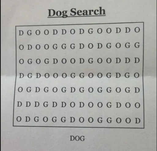 Dog Word Search Can You Spot dog In The hardest Word Search Ever 
