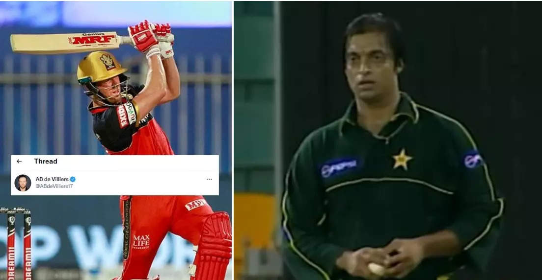 AB de Villiers hailed Shoaib Akhtar's deadly delivery to Australia's Shane Watson on Twitter.