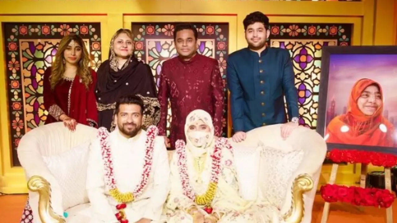 AR Rahman's eldest daughter Khatija gets married to Riyasdeen