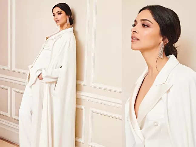 Alia Bhatt stuns in white pantsuit with caped sleeves at Doha event ...