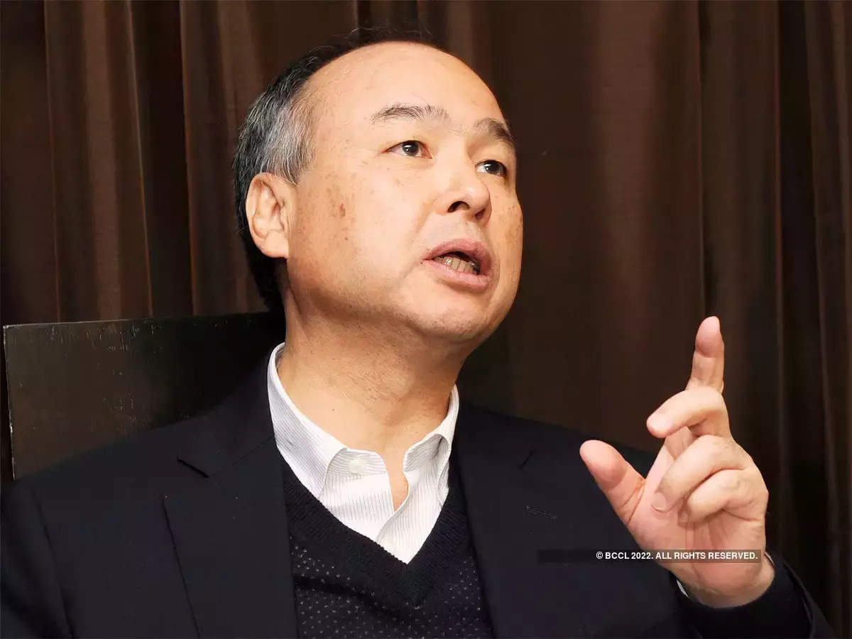 Japanese conglomerate SoftBank CEO Masayoshi Son.