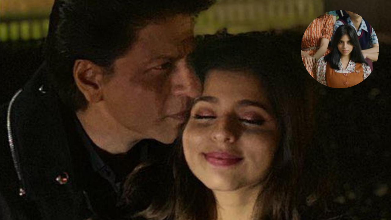Shah Rukh Khan and Suhana Khan