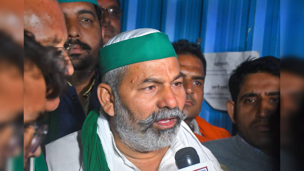 'Tikait brothers politically motivated' Rajesh Chauhan, six other