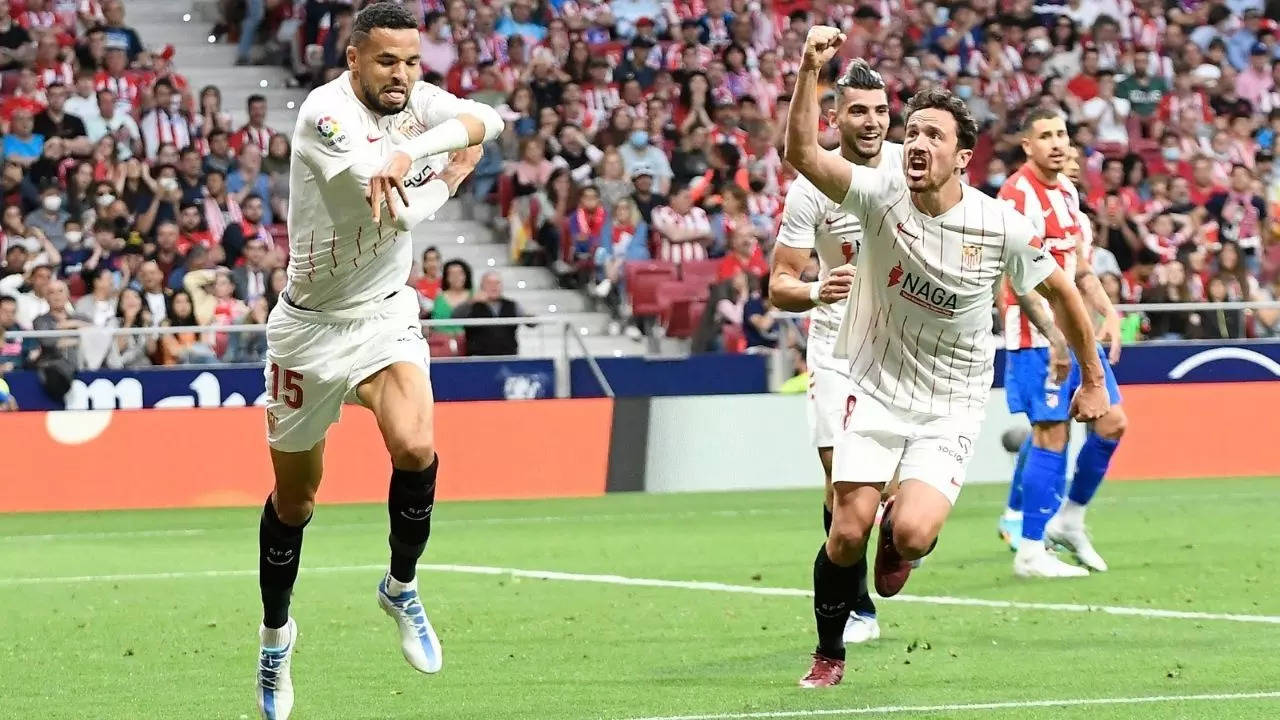 Sevilla draw to seal Champions League seat; Luis Suarez bids emotional good-bye to Atletico Madrid fans