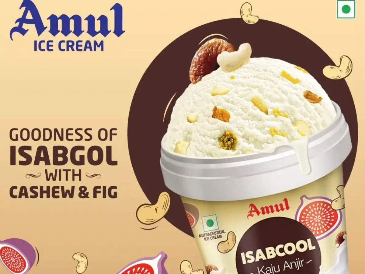 'Isabcool', the ice cream with Isabgol | Image courtesy: Instagram/@amul_india