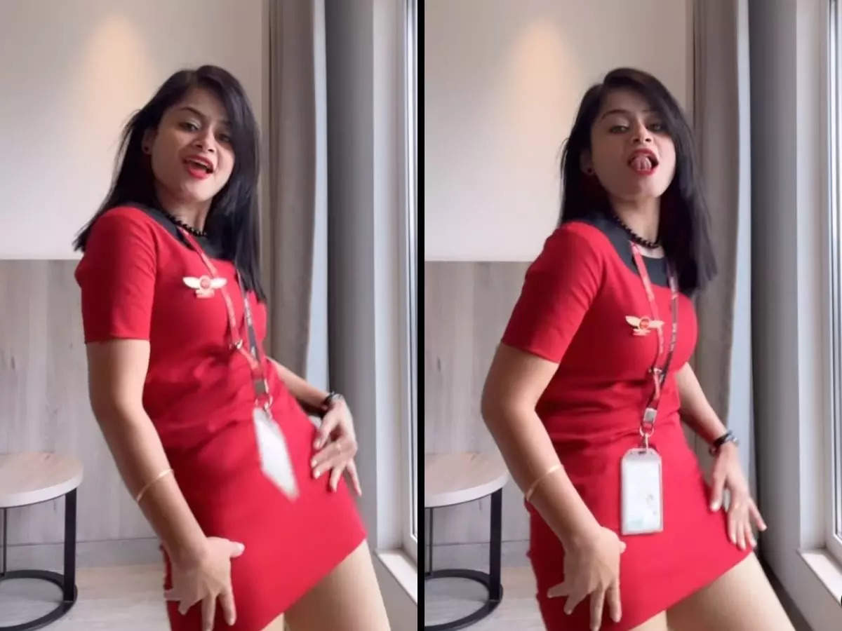 Viral video SpiceJet flight attendant dances on Lat Lag Gayee in stunning uniform, says internet