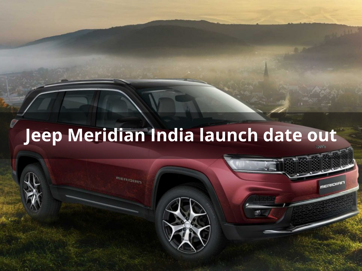 Jeep Meridian India Launch Date Revealed