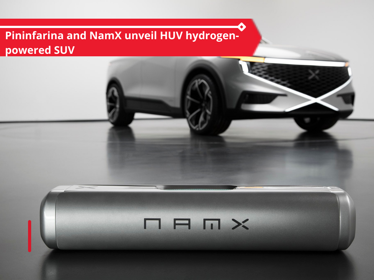 Pininfarina and NamX unveil HUV hydrogen-powered SUV