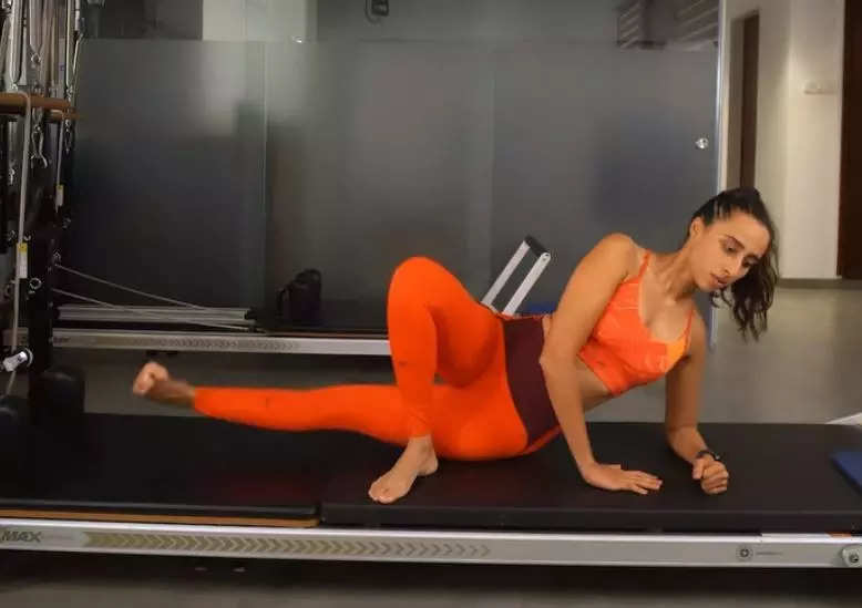 Namrata Purohit addressed the issue of back pain and demonstrated a few no-equipment exercises that could help alleviate the discomfort. (Photo credit: Namrata Purohit/Instagram)