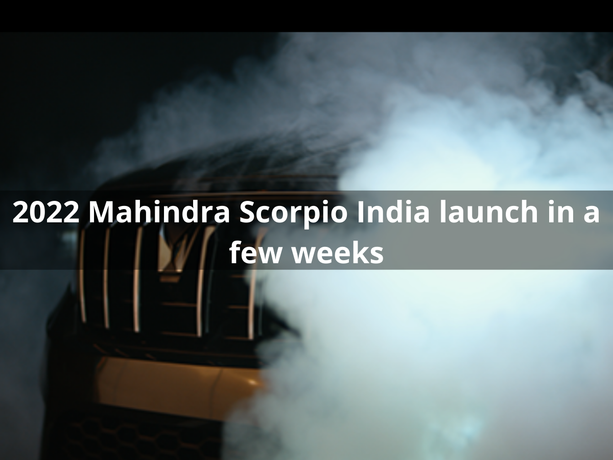Mahindra Scorpio India launch soon