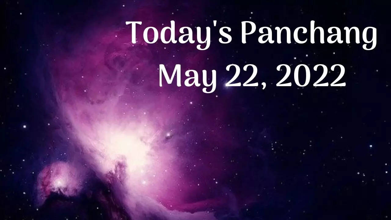 Today's Panchang May 22, 2022
