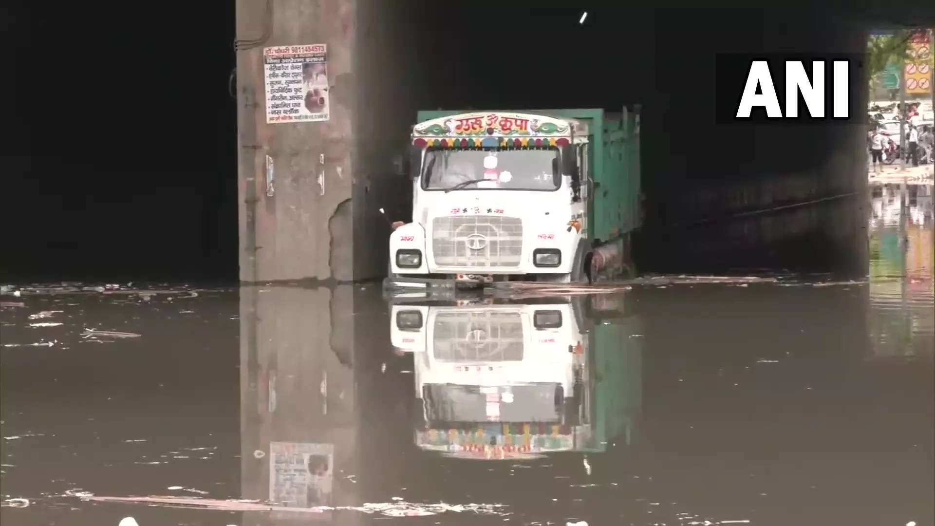 ​Pul Prahladpur underpass inundated following heavy rain in the national capital​ | Representational image