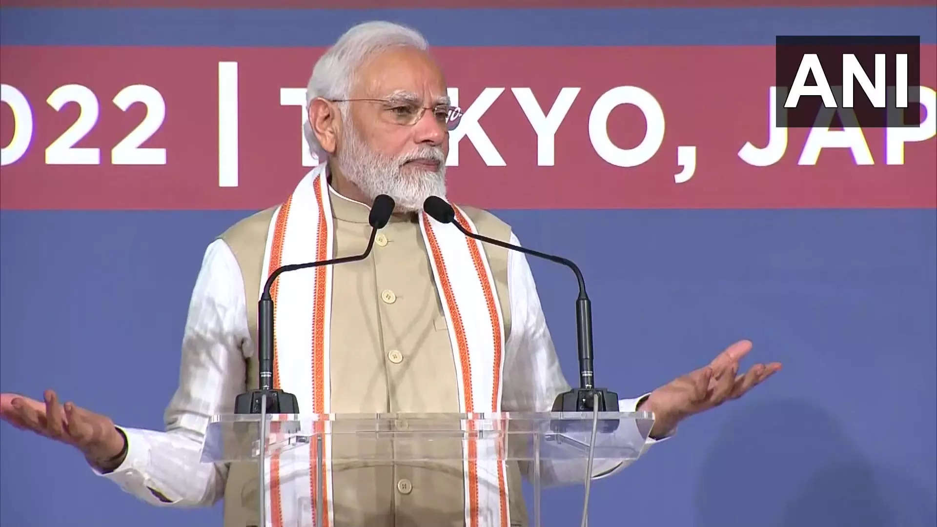 Prime Minister Narendra Modi addresses Indian diaspora in Tokyo