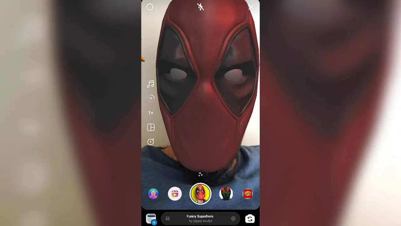 Instagram Reels: Here is how you can use the 'Funny Superhero' face filter