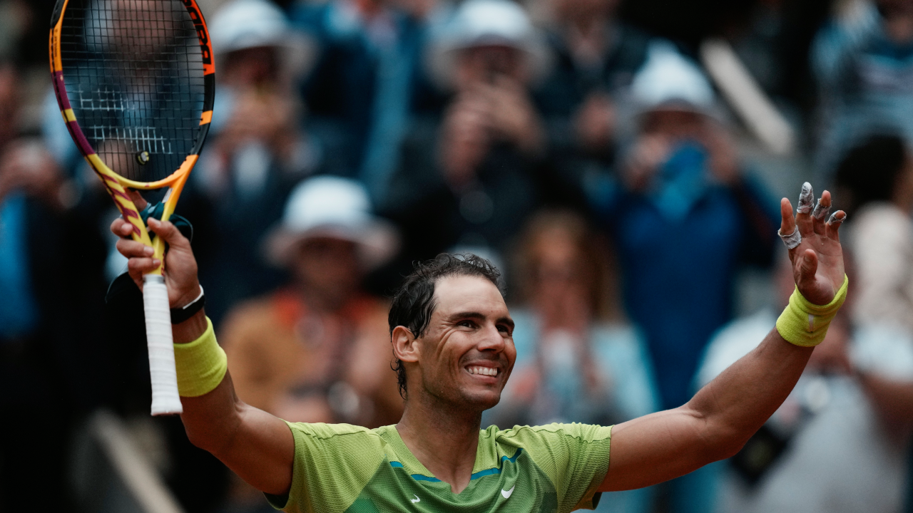 Rafael Nadal-French Open AP