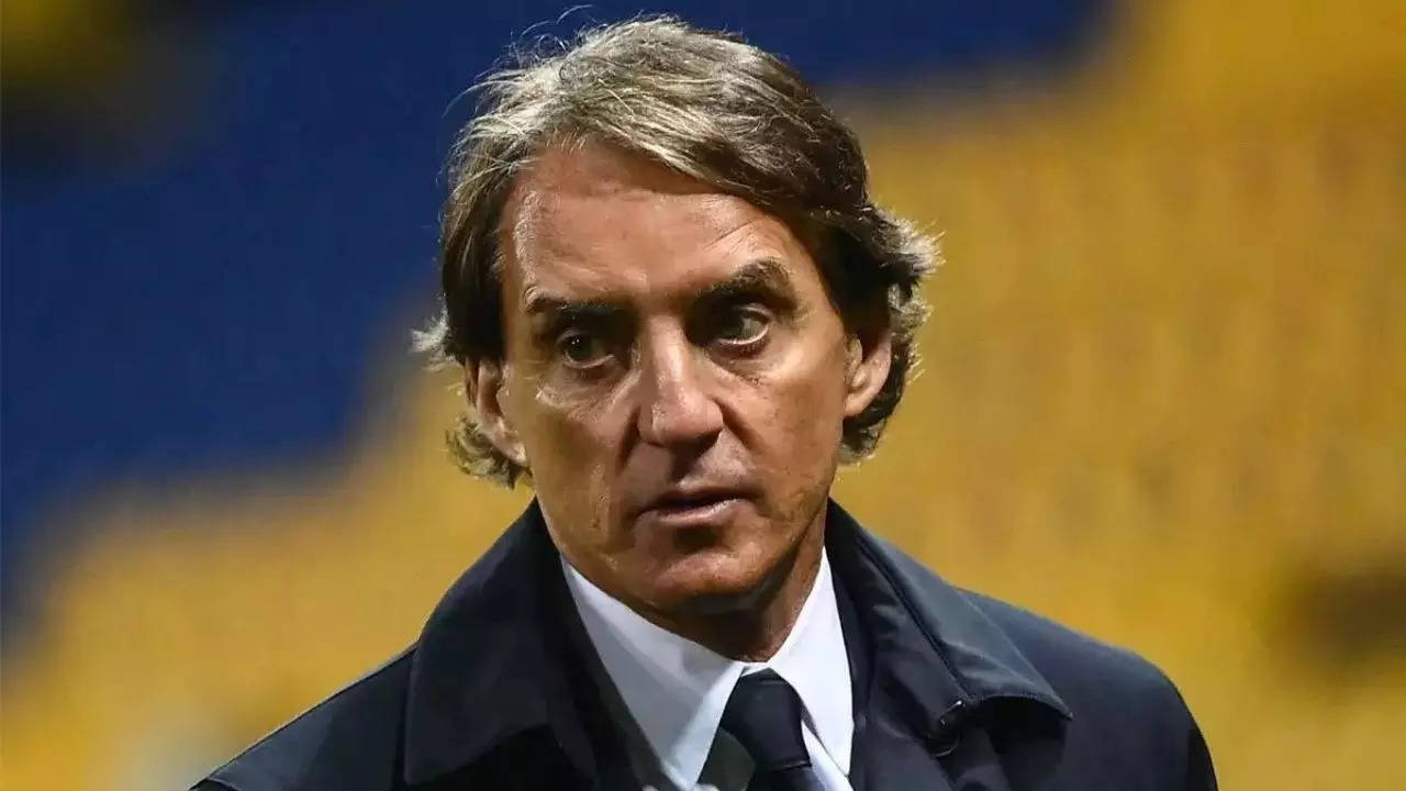 Roberto Mancini Italy football coach AFP