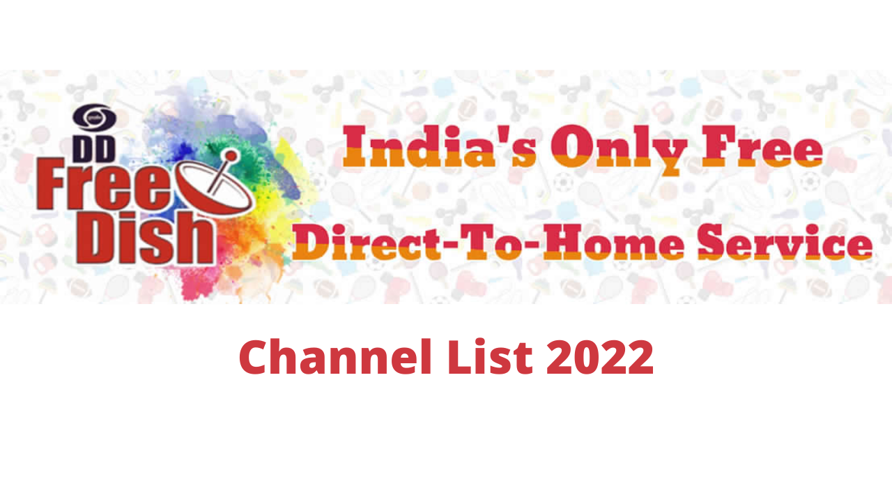 DD Free Dish Channel list  2022