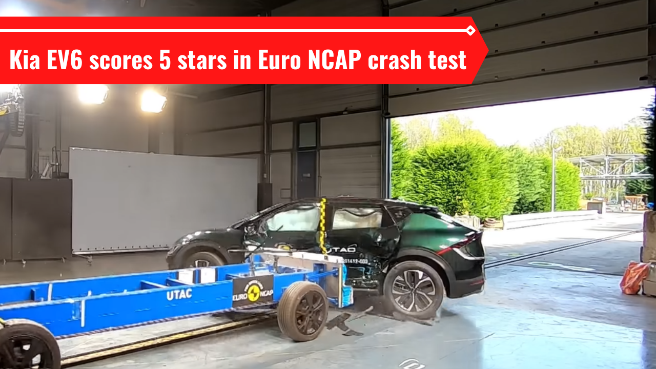 Kia EV6 Euro NCAP crash test