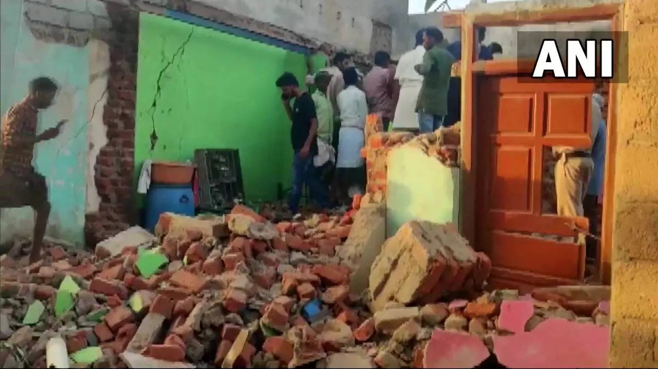 andhra house collapse ANI