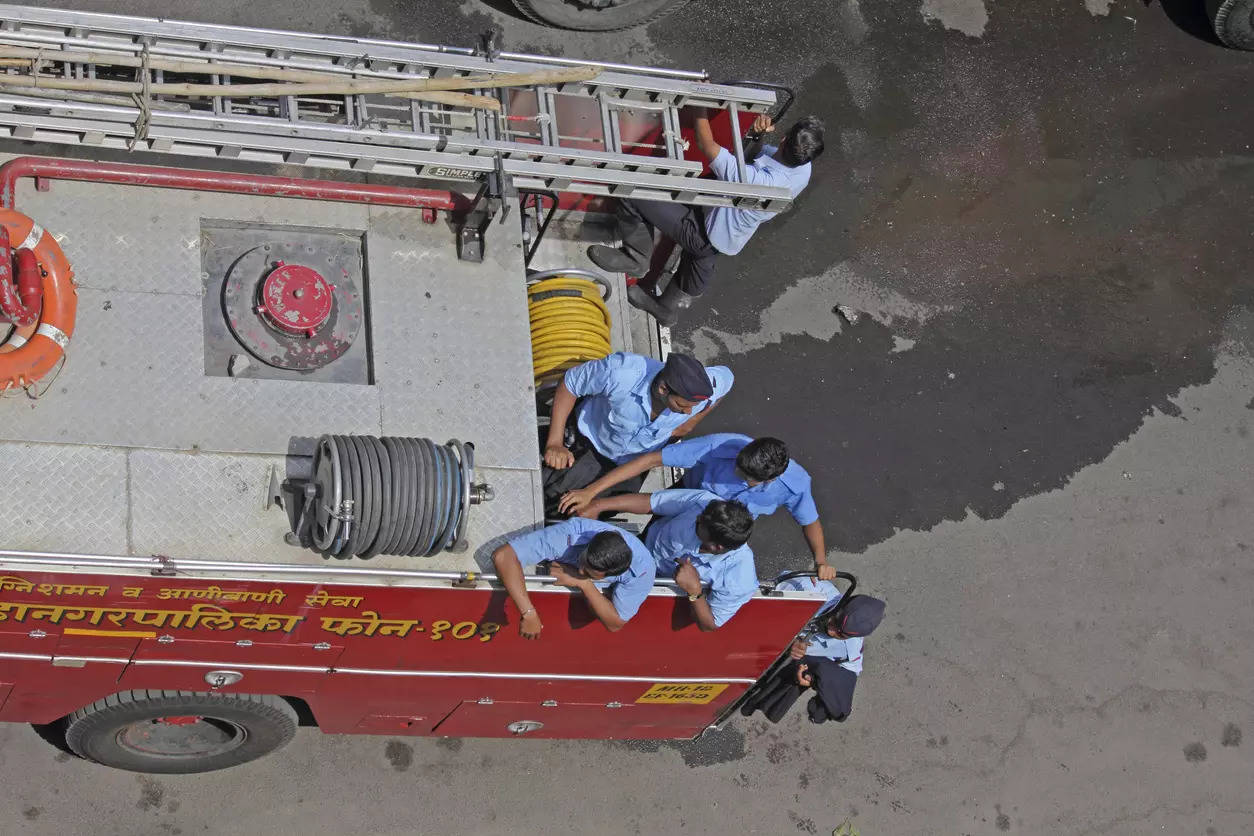 Part of ceiling collapses at Pune Fire Brigade Control Room; no casualties