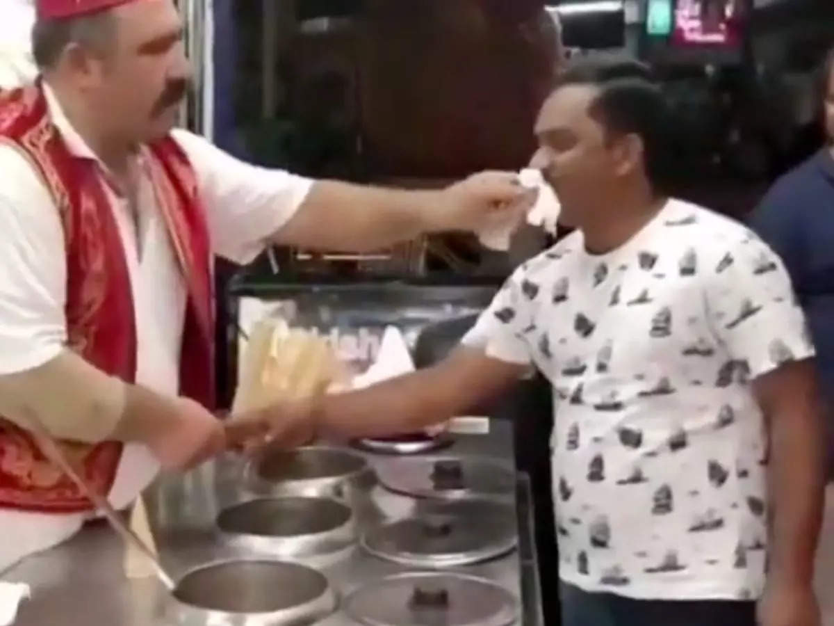 Viral video: Turkish ice cream trick leaves man thoroughly embarrassed