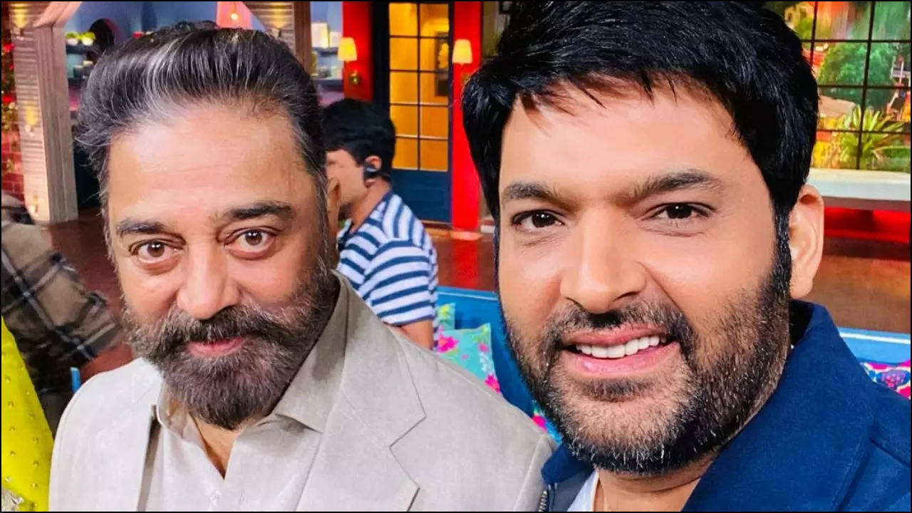 Kamal Haasan with Kapil Sharma