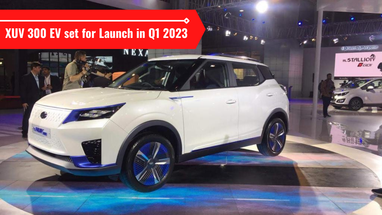 The XUV 400 was showcased at the 2020 Auto Expo