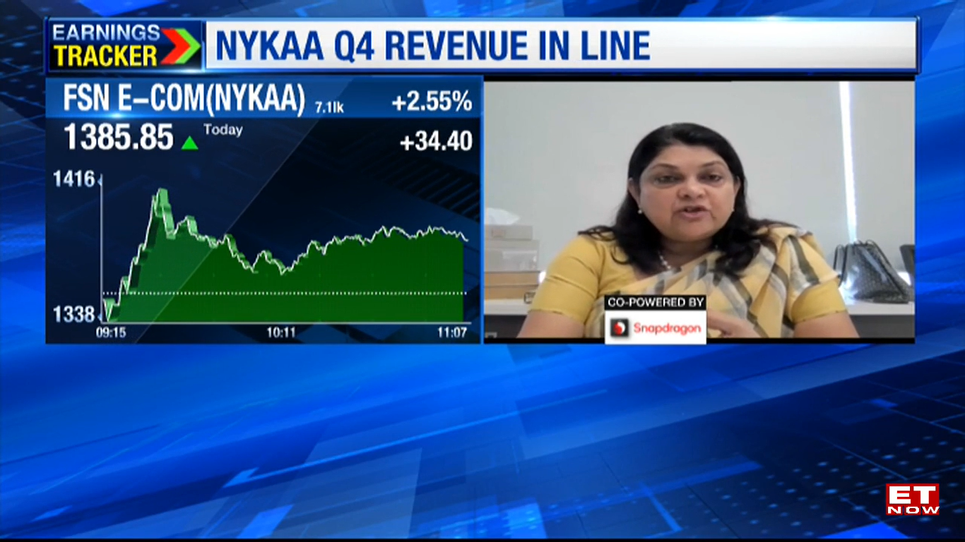 Nykaa share price higher than IPO price even today Falguni Nayar To ET Now