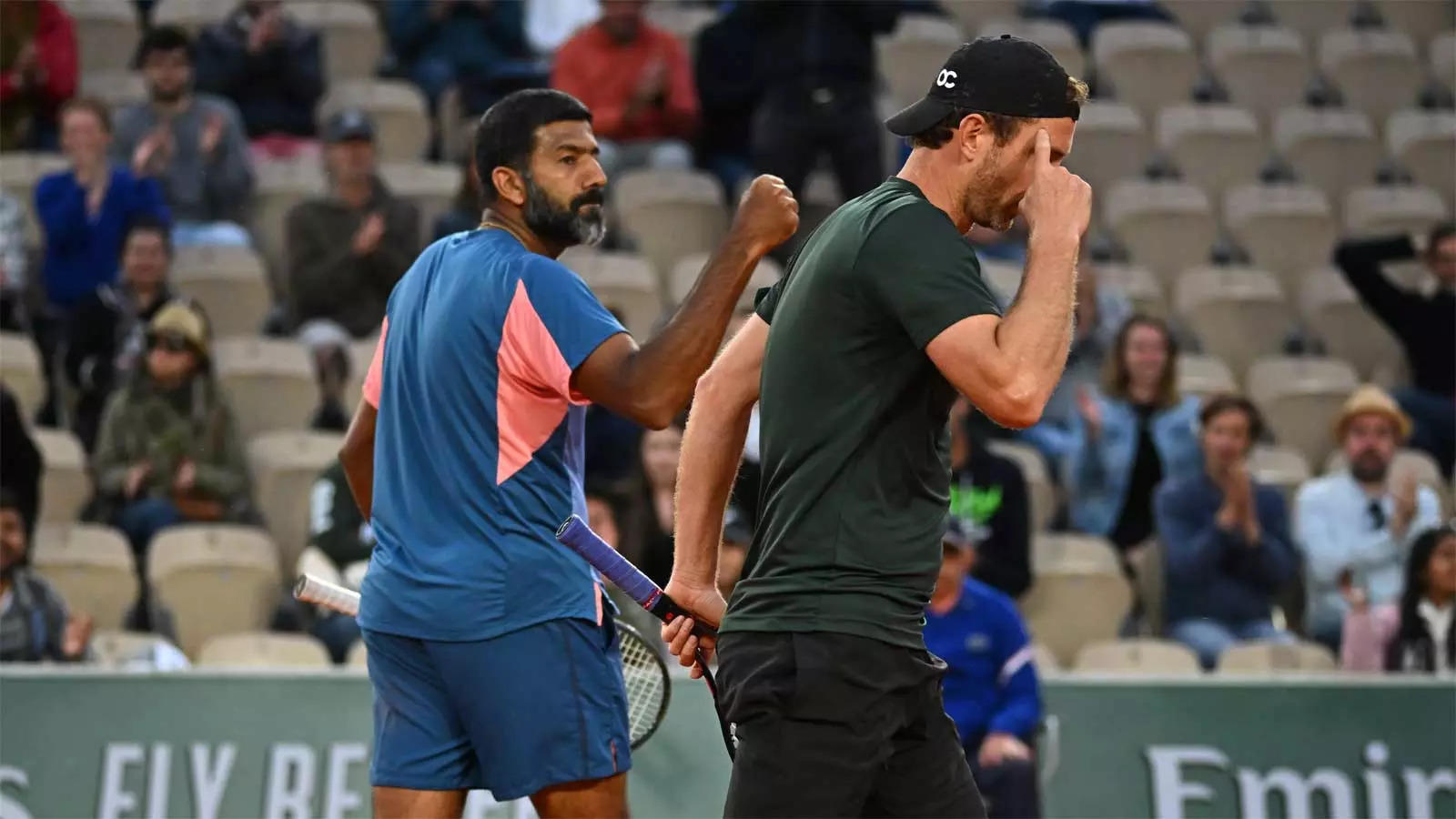 French Open India's Bopanna rewrites history with Middelkoop as duo