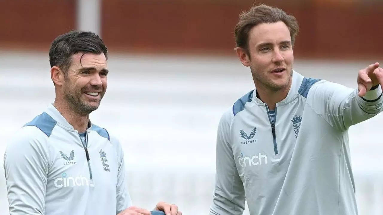 We've all got that mate..: James Anderson hilariously trolls Stuart Broad  during training ahead of Lord's Test