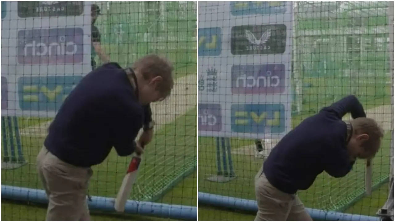 Eng vs NZ Young fan perfectly imitates Kane Williamsons batting in nets at Lords video goes viral - watch